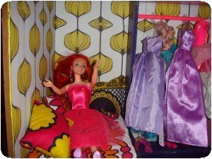 Maison poupée Barbie