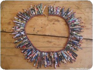 Collier recyclage