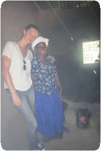 Gisele Brundchen au Kenya