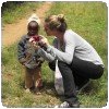 Gisele Brundchen au Kenya
