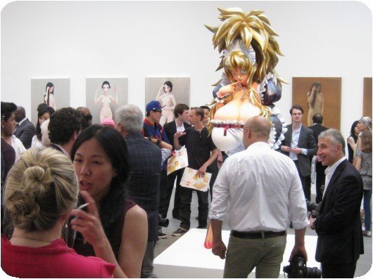 Murakami expo à Gagosian (crédit P.Nguyen)