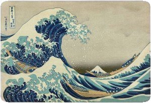 Katsushika Hokusai - The great wave