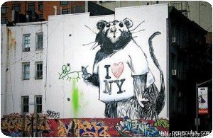 Banksy et ses rats à New York (2)