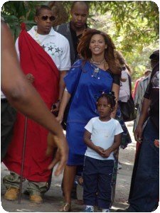 Beyonce & JayZ in Tanzania