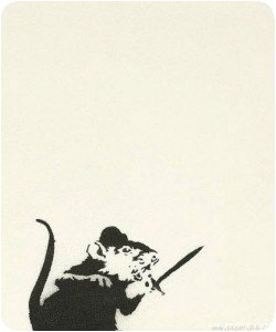 Untitled, Rat and Sword (Sans titre, rat et épée)