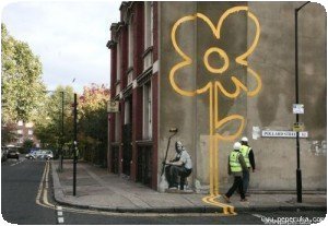 Banksy - Fleur