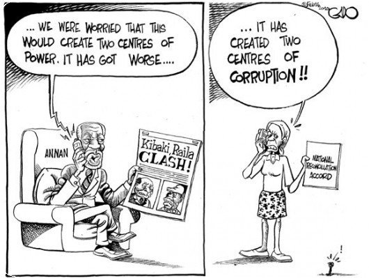 Gado - Kofi Annan et corruption au Kenya