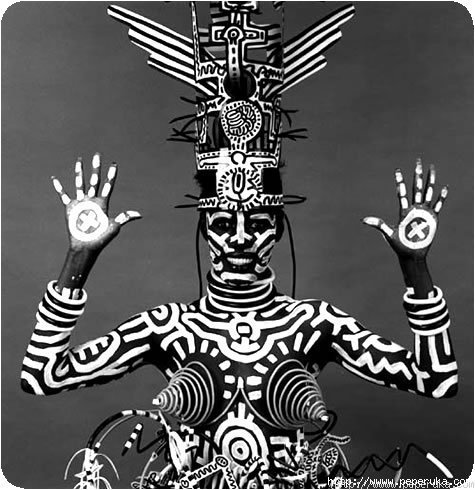 Grace Jones par Keith Haring
