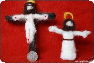Jésus sur sa croix