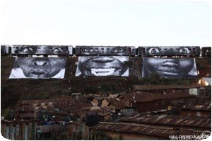 Kibera - JR - Action