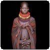Photo couleur d’un habitant de la vallée Omo (Éthiopie) par John Kenny