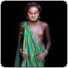 Photo couleur d'un habitant de la vallée Omo (Éthiopie) par John Kenny
