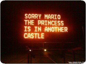 Désolé Mario...