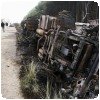 Le drame du camion citerne de Molo, morts pour quelques litres d’essence… » Le camion citerne carbonisé !!