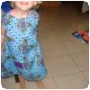 Tuto d’une robe japonaise pour petite fille, taille 110 cm » Essai sur Océlia